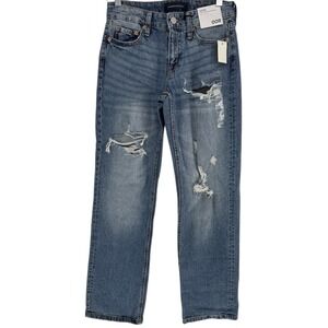 New! Aeropostale Low Rise 90's Baggy Distressed Jeans Sz 00 Regular